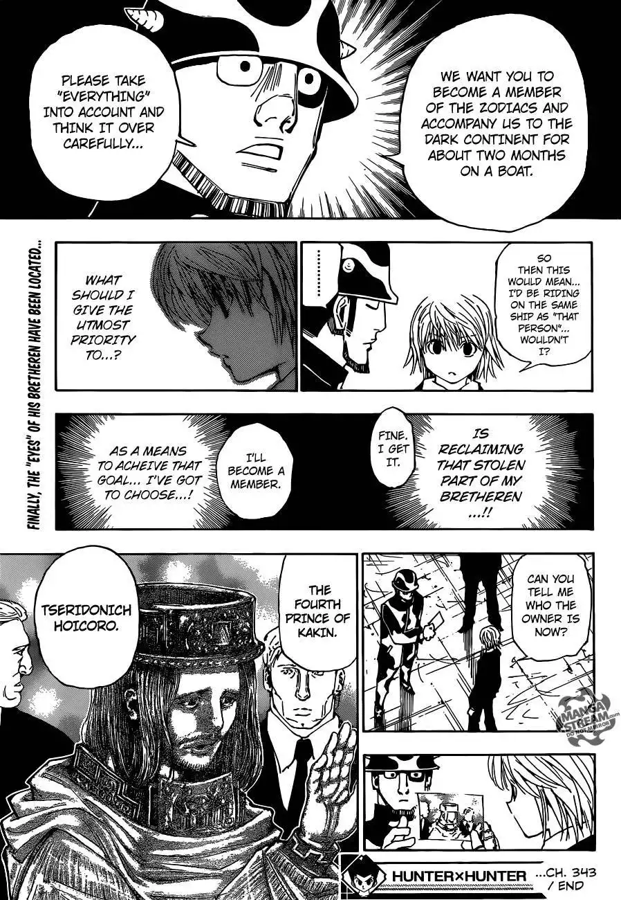 Hunter x Hunter Chapter 343 21